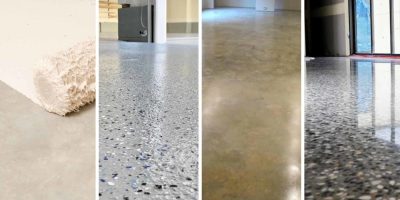 Differences between polished concrete and other types of flooring